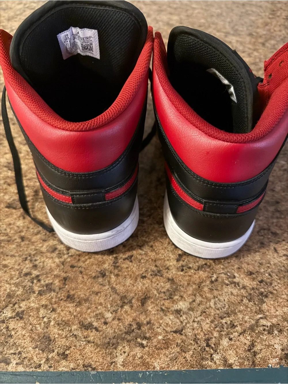 Nike Air Jordan 1 Mid Bred Twist DQ8426-067 Men's Size 13
